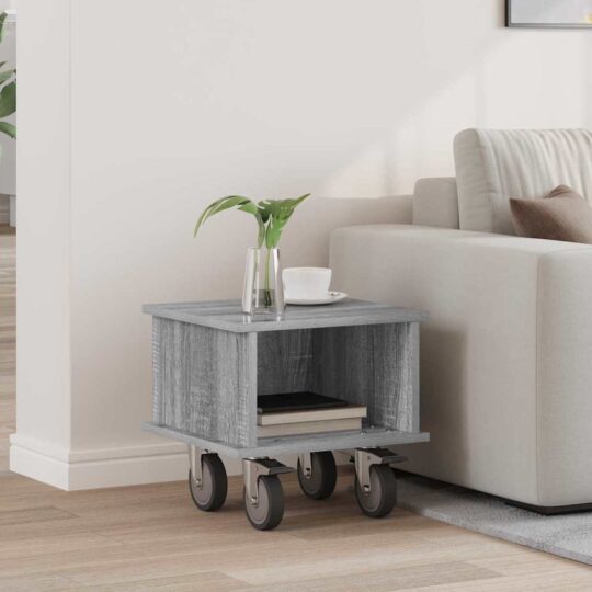 Support TV Gri Sonoma 37 x 35 x 35 cm Lemn compozit