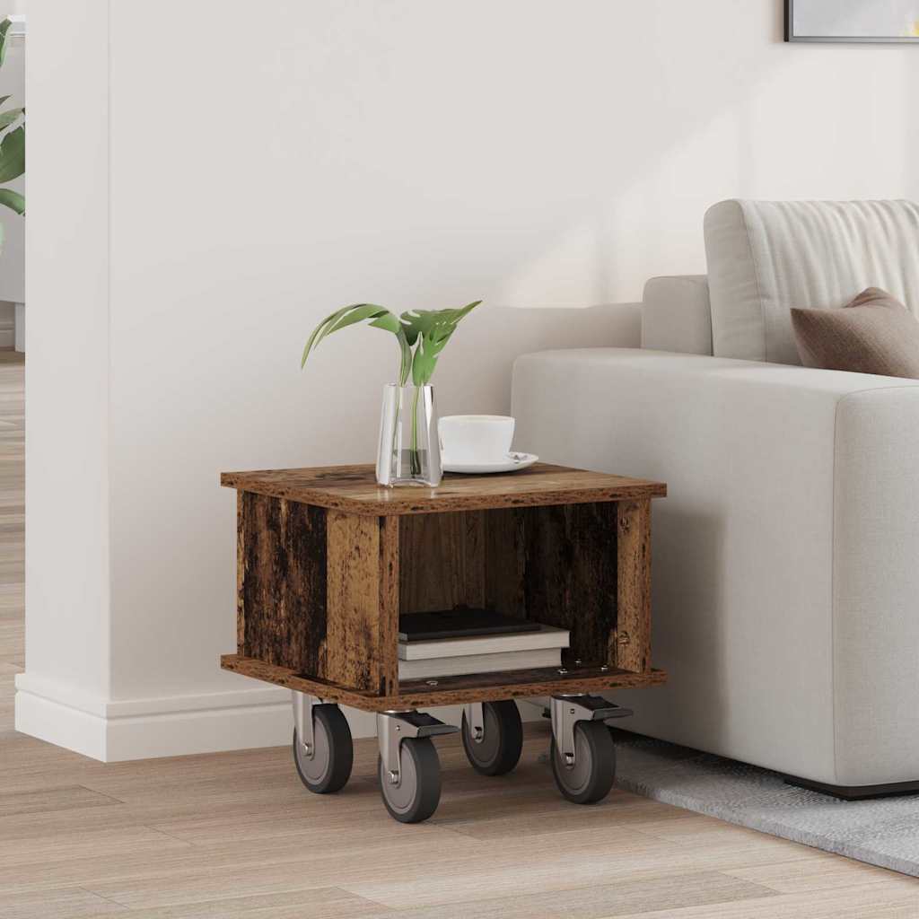 891054 1 Support TV Lemn vechi 37 x 35 x 35 cm Lemn compozit Support TV Lemn vechi 37 x 35 x 35 cm Lemn compozit