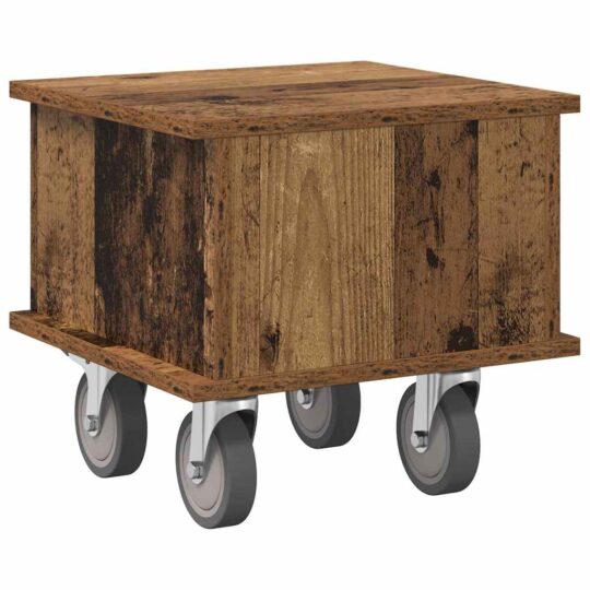 891054 7 Support TV Lemn vechi 37 x 35 x 35 cm Lemn compozit 891054 7