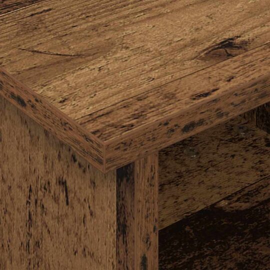 891054 8 Support TV Lemn vechi 37 x 35 x 35 cm Lemn compozit 891054 8