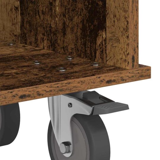 891054 9 Support TV Lemn vechi 37 x 35 x 35 cm Lemn compozit 891054 9