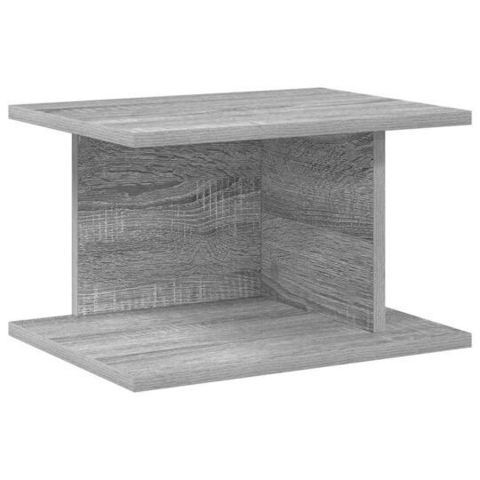 Alternative view of Noptieră Gri Sonoma 40 x 30 x 25 cm Lemn compozit