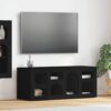 891265 1 Cabinet TV Negru 100 x 35 x 40 cm Lemn compozit 891265 1