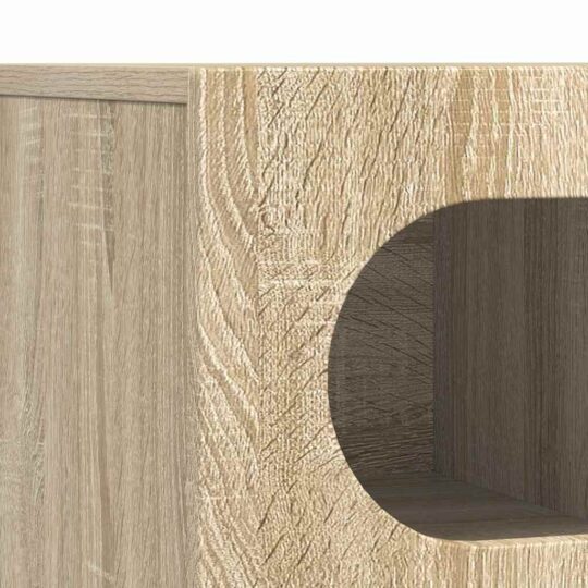 891266 8 Cabinet TV Stejar Sonoma 100 x 35 x 40 cm Lemn compozit 891266 8