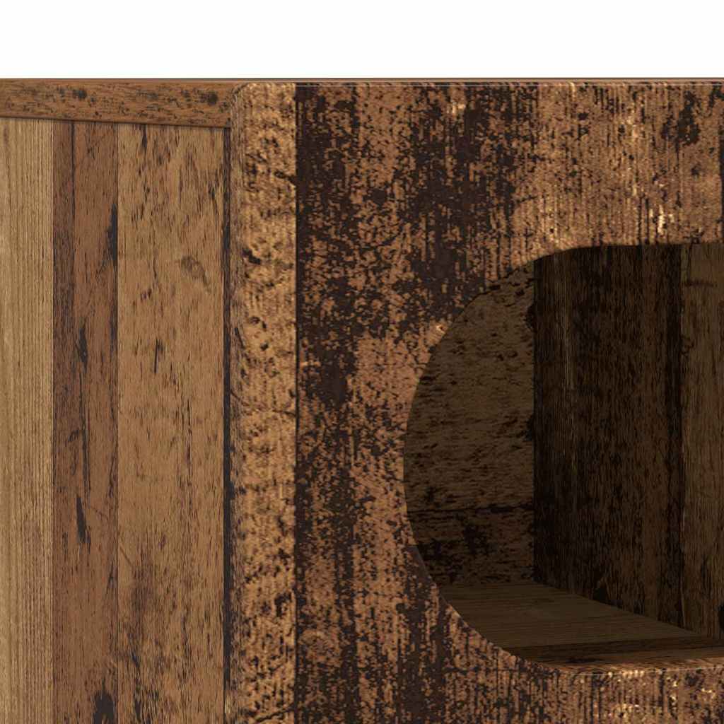 891272 8 Cabinet TV Lemn vechi 100 x 35 x 40 cm Lemn compozit Cabinet TV Lemn vechi 100 x 35 x 40 cm Lemn compozit - imagine 8