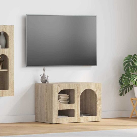 Cabinet TV Stejar Sonoma 60 x 35 x 40 cm Lemn compozit