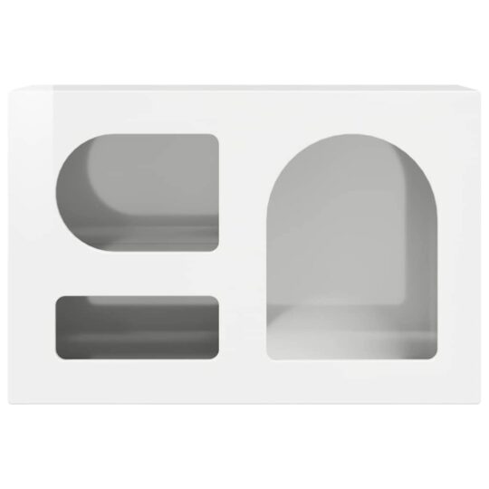 891288 5 Cabinet TV Alb lucios 60 x 35 x 40 cm Lemn compozit 891288 5