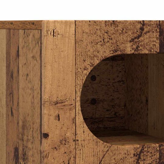 891292 8 Cabinet TV Lemn vechi 60 x 35 x 40 cm Lemn compozit 891292 8