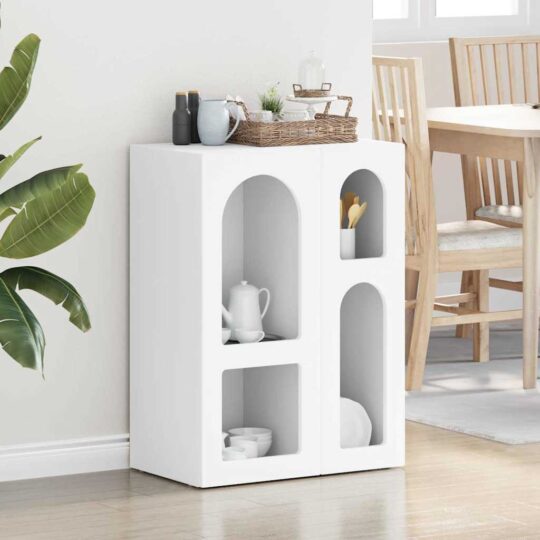 Bufet Alb 59 x 35 x 80.5 cm Lemn compozit