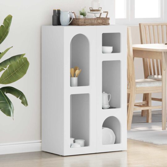 Bufet Alb 59 x 35 x 100,5 cm Lemn compozit