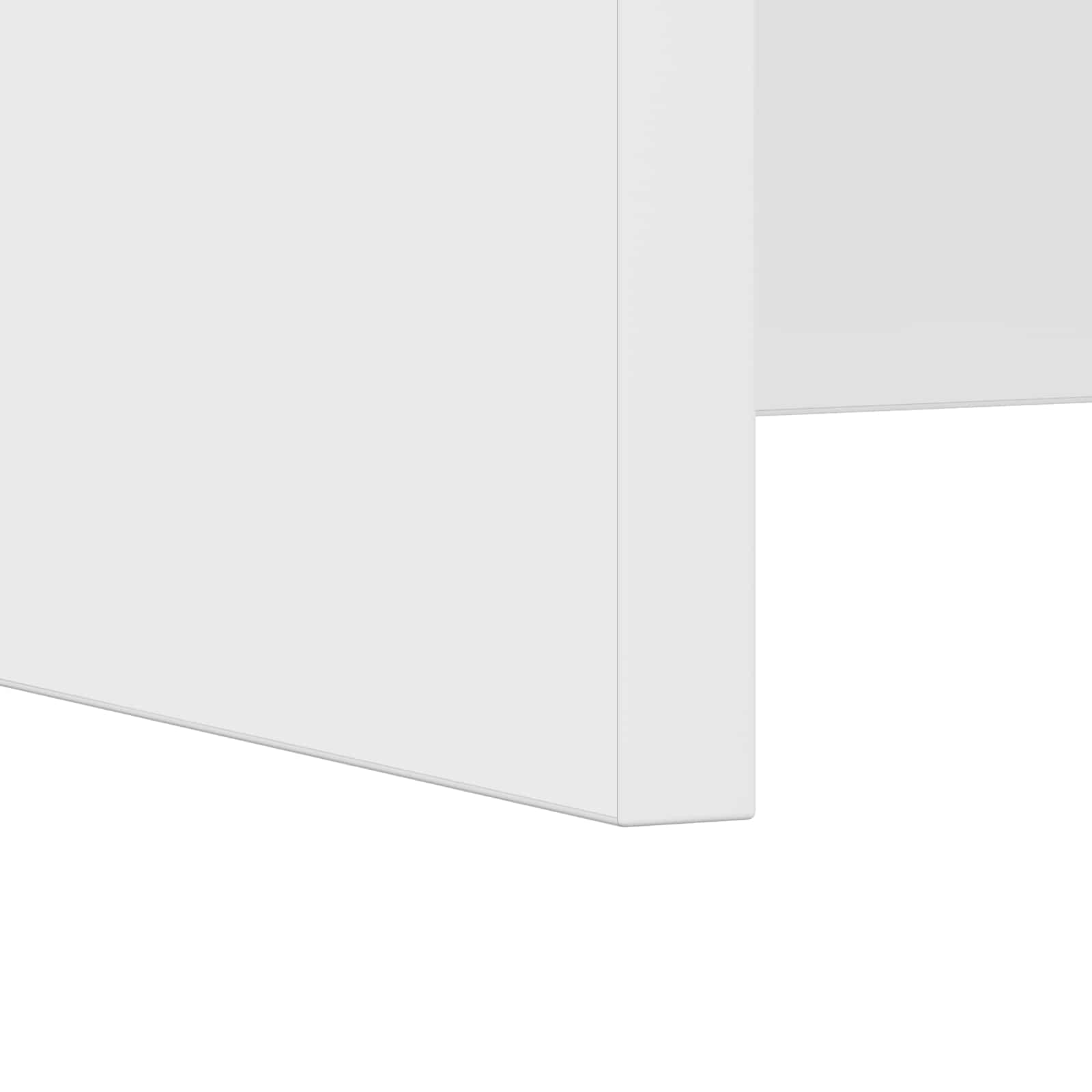 Birou montat pe perete Alb 80 x 45 x 30 cm Lemn compozit - imagine 9