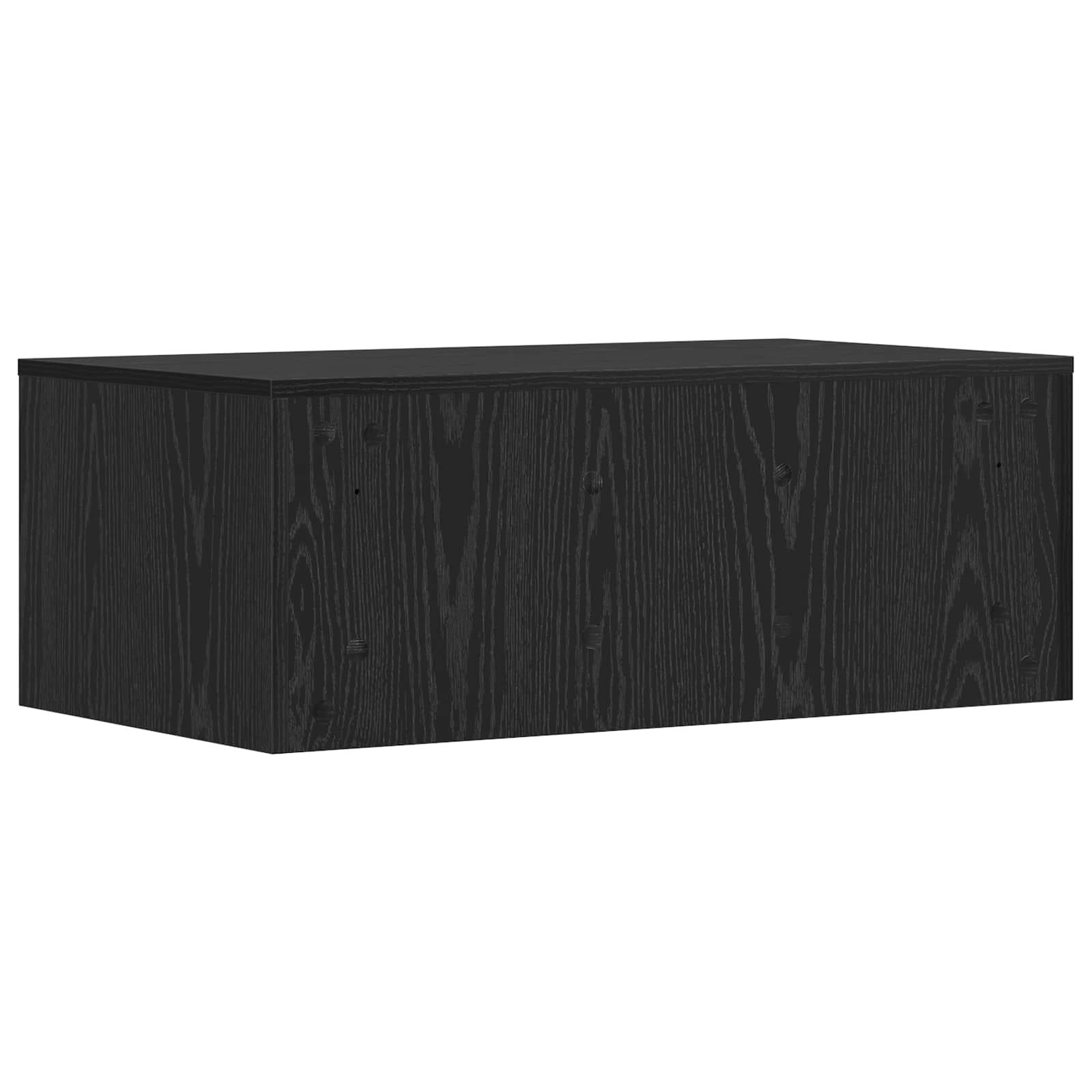 Birou montat pe perete Pe perete Stejar Negru 80 x 45 x 30 cm - imagine 7