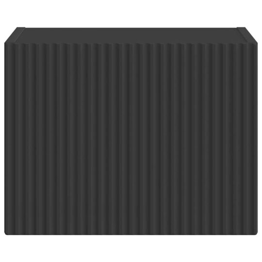 892171 6 Dulap TV de perete Negru 60 x 31 x 29.5 cm Lemn compozit 892171 6