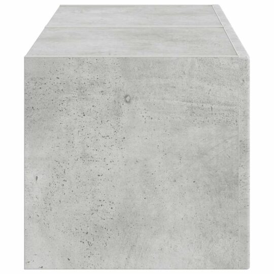892176 8 Dulap TV de perete 2 pcs Beton 60 x 31 x 29.5 cm Lemn compozit 892176 8