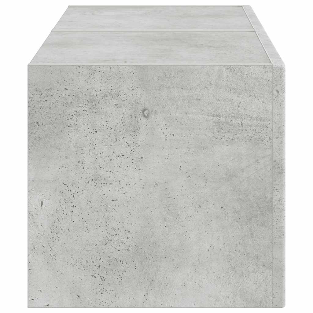 892176 8 Dulap TV de perete 2 pcs Beton 60 x 31 x 29.5 cm Lemn compozit Dulap TV de perete 2 pcs Beton 60 x 31 x 29.5 cm Lemn compozit - imagine 8