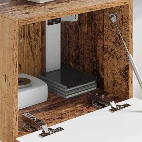 892185 4 Dulap TV de perete Lemn Vechi 60 x 31 x 29.5 cm Lemn compozit 892185 4