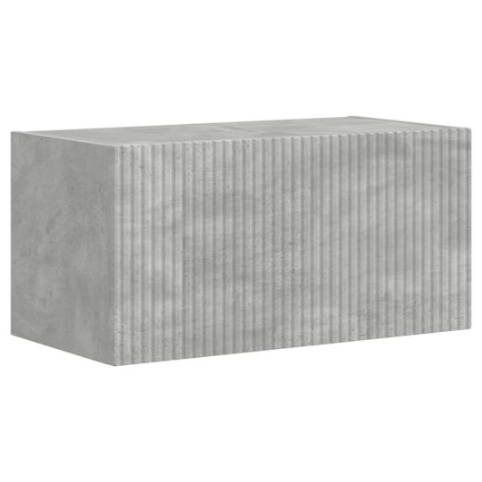Alternative view of Dulap TV de perete Beton 60 x 31 x 29.5 cm Lemn compozit