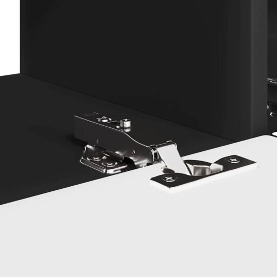 892232 11 Dulap TV de perete 2 pcs Negru 60 x 31 x 29.5 cm Lemn compozit 892232 11