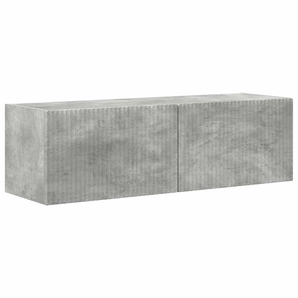 892235 2 Dulap TV de perete Beton 60 x 31 x 29.5 cm Lemn compozit Dulap TV de perete Beton 60 x 31 x 29.5 cm Lemn compozit - imagine 2