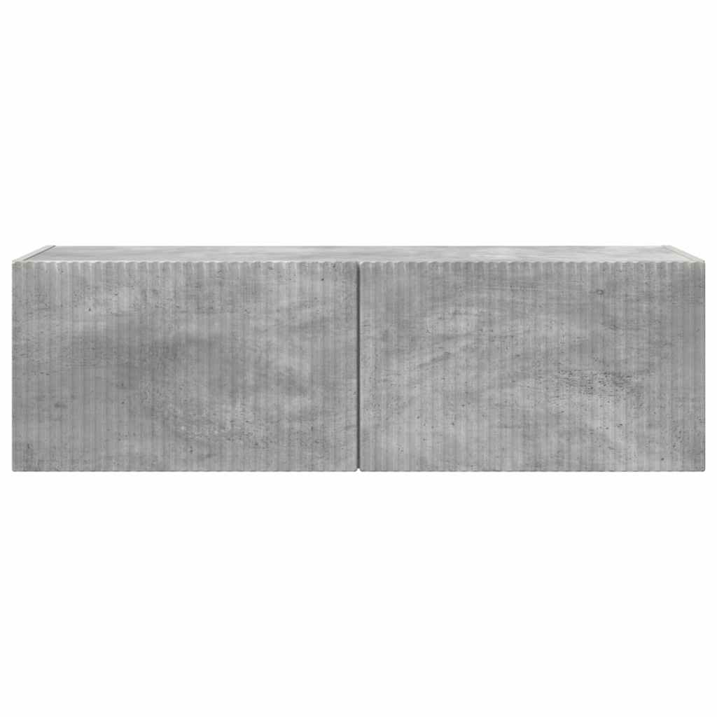 892235 6 Dulap TV de perete Beton 60 x 31 x 29.5 cm Lemn compozit Dulap TV de perete Beton 60 x 31 x 29.5 cm Lemn compozit - imagine 6