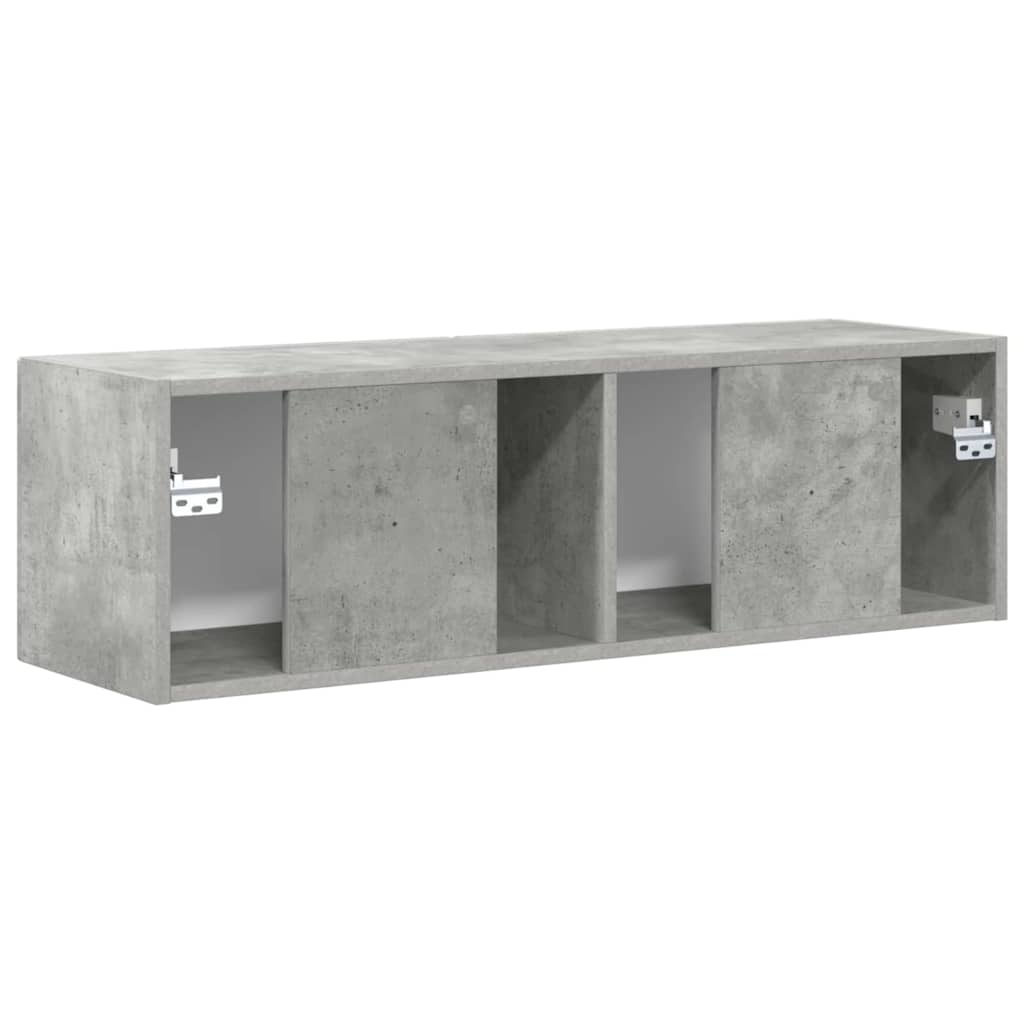 892235 8 Dulap TV de perete Beton 60 x 31 x 29.5 cm Lemn compozit Dulap TV de perete Beton 60 x 31 x 29.5 cm Lemn compozit - imagine 8