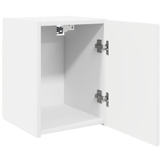 892250 6 Dulap TV de perete 2 pcs Alb 30 x 31 x 40 cm Lemn compozit 892250 6