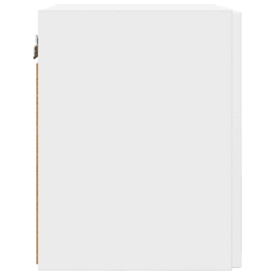 892250 8 Dulap TV de perete 2 pcs Alb 30 x 31 x 40 cm Lemn compozit 892250 8