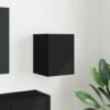 892251 1 Dulap TV de perete Negru 30 x 31 x 40 cm Lemn compozit 892251 1