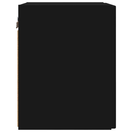 892252 8 Dulap TV de perete 2 pcs Negru 30 x 31 x 40 cm Lemn compozit 892252 8