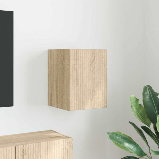 Dulap TV de perete Sonoma 30 x 31 x 40 cm Lemn compozit