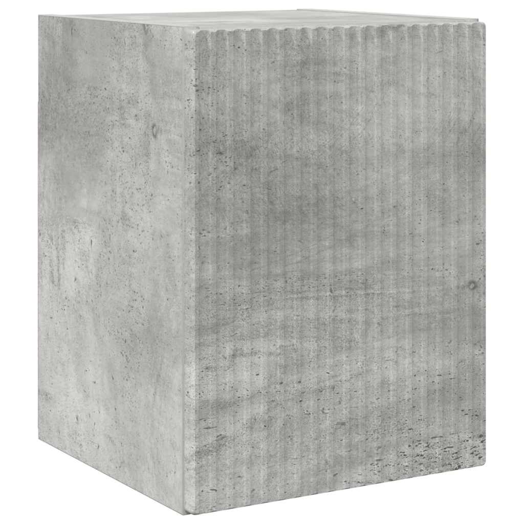 892255 2 Dulap TV de perete Beton 30 x 31 x 40 cm Lemn compozit Dulap TV de perete Beton 30 x 31 x 40 cm Lemn compozit - imagine 2