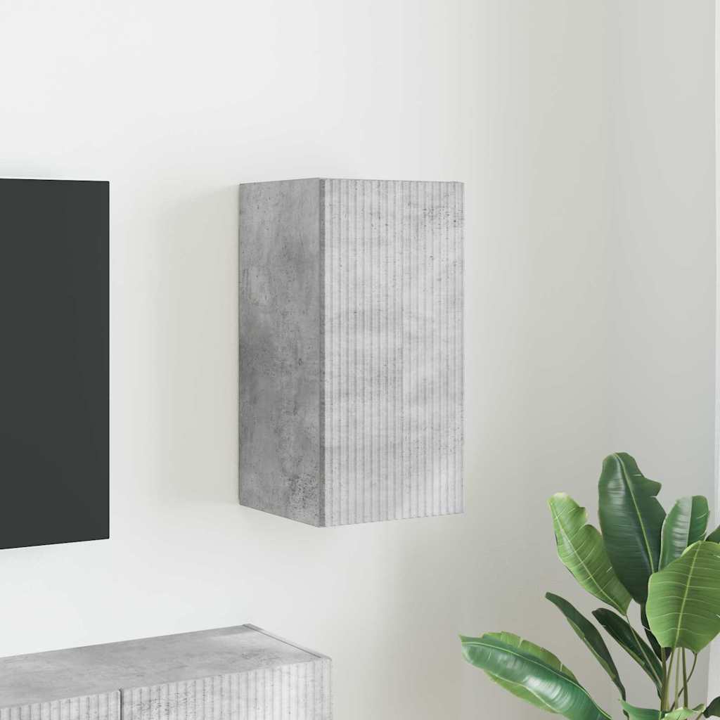 892275 1 Dulap TV de perete Beton 30 x 31 x 60 cm Lemn compozit Dulap TV de perete Beton 30 x 31 x 60 cm Lemn compozit