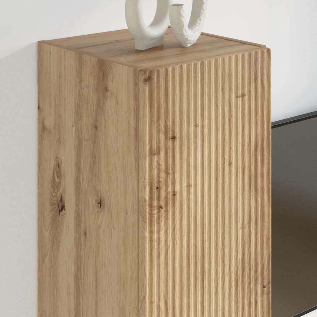 892288 4 Dulap TV de perete 2 pcs Stejar artizanal 30 x 31 x 60 cm Dulap TV de perete 2 pcs Stejar artizanal 30 x 31 x 60 cm - imagine 4