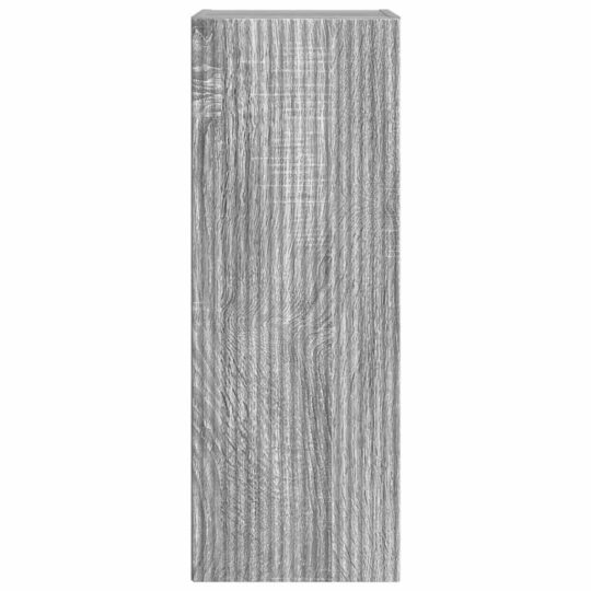 892302 7 Dulap TV de perete Pe perete 2 pcs Gri Sonoma 30 x 31 x 80 cm 892302 7