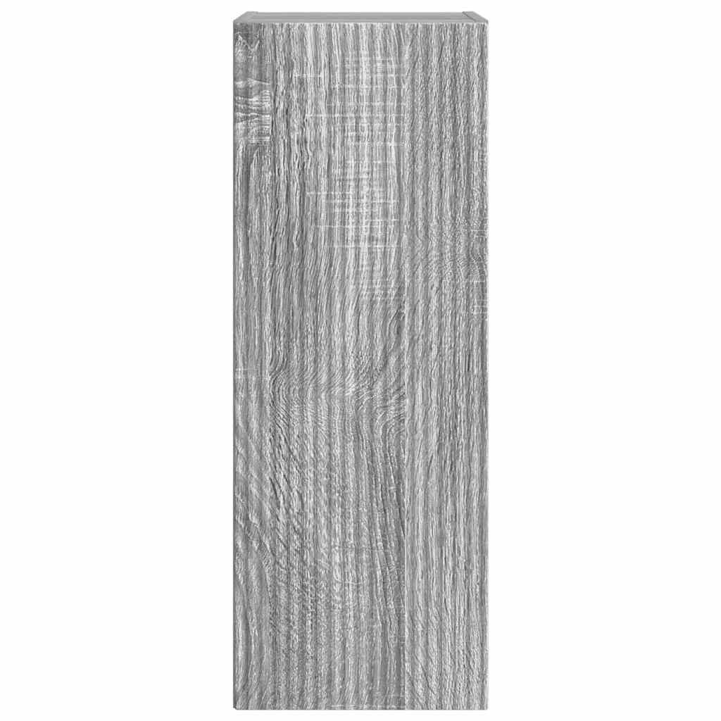 892302 7 Dulap TV de perete Pe perete 2 pcs Gri Sonoma 30 x 31 x 80 cm Dulap TV de perete Pe perete 2 pcs Gri Sonoma 30 x 31 x 80 cm - imagine 7