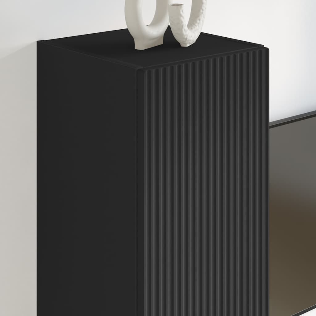 892311 4 Dulap TV de perete Negru 30 x 31 x 100 cm Lemn compozit Dulap TV de perete Negru 30 x 31 x 100 cm Lemn compozit - imagine 4