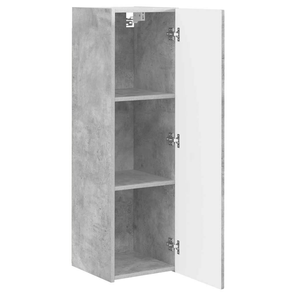 892315 5 Dulap TV de perete Beton 30 x 31 x 100 cm Lemn compozit Dulap TV de perete Beton 30 x 31 x 100 cm Lemn compozit - imagine 5