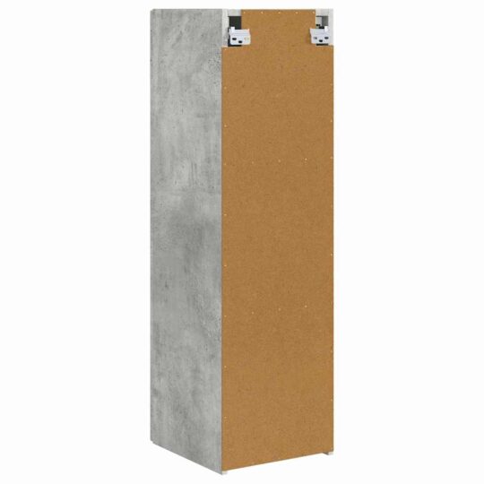 892315 8 Dulap TV de perete Beton 30 x 31 x 100 cm Lemn compozit 892315 8