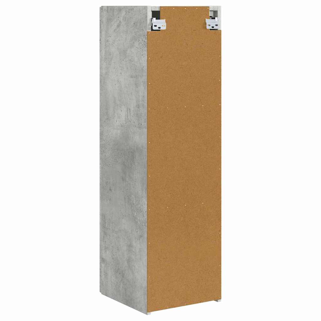 892315 8 Dulap TV de perete Beton 30 x 31 x 100 cm Lemn compozit Dulap TV de perete Beton 30 x 31 x 100 cm Lemn compozit - imagine 8