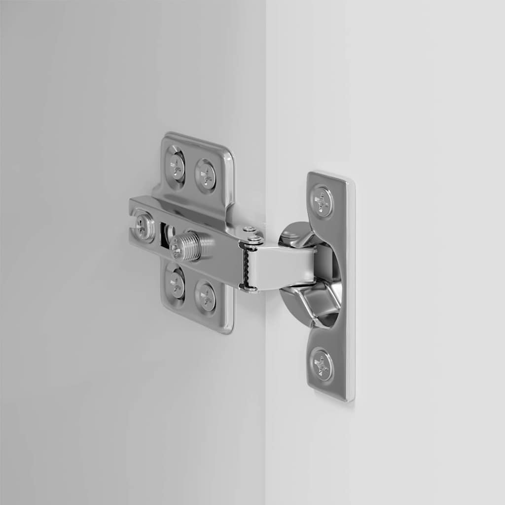 892318 11 Dulap TV de perete Pe perete 2 pcs Alb Lucios 30 x 31 x 100 cm Dulap TV de perete Pe perete 2 pcs Alb Lucios 30 x 31 x 100 cm - imagine 11