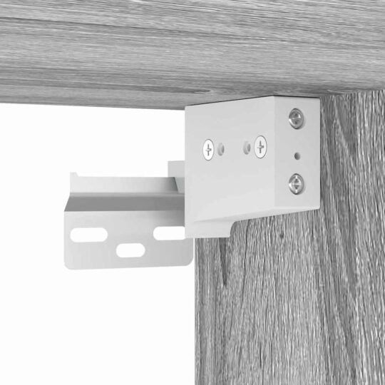 892321 11 Dulap TV de perete Gri Sonoma 30 x 31 x 100 cm Lemn compozit 892321 11