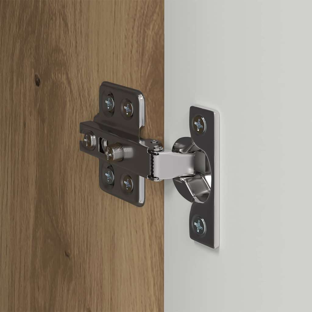 892328 11 Dulap TV de perete 2 pcs Stejar artizanal 30 x 31 x 100 cm Dulap TV de perete 2 pcs Stejar artizanal 30 x 31 x 100 cm - imagine 11