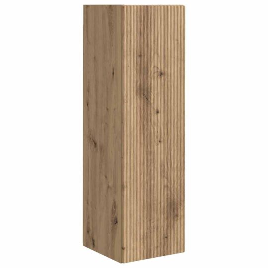 892328 5 Dulap TV de perete 2 pcs Stejar artizanal 30 x 31 x 100 cm 892328 5