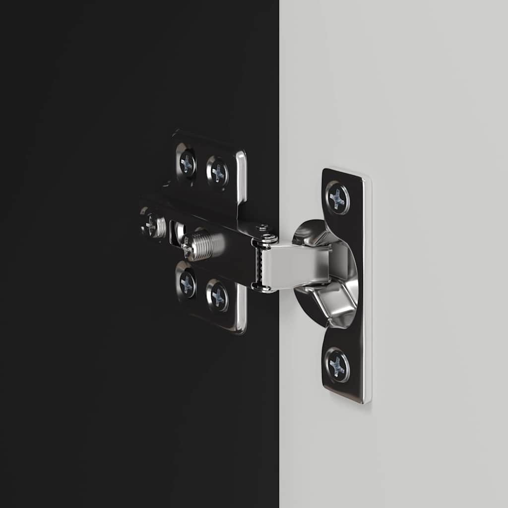 892332 10 Dulap TV de perete 2 pcs Negru 59,5 x 31 x 40 cm Lemn compozit Dulap TV de perete 2 pcs Negru 59,5 x 31 x 40 cm Lemn compozit - imagine 10