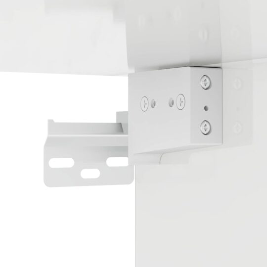 892353 11 Dulap TV de perete Alb lucios 59,5 x 31 x 60 cm Lemn compozit 892353 11