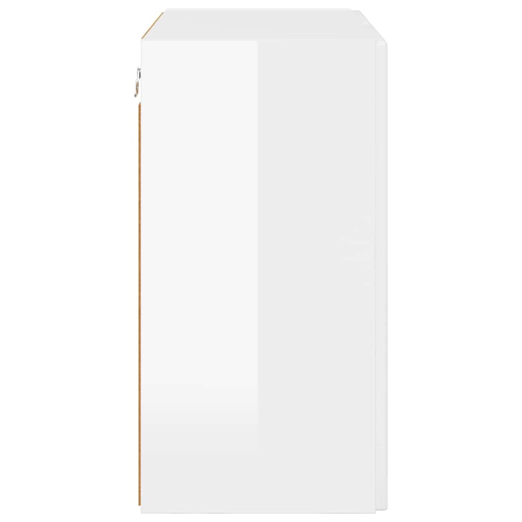 892353 7 Dulap TV de perete Alb lucios 59,5 x 31 x 60 cm Lemn compozit Dulap TV de perete Alb lucios 59,5 x 31 x 60 cm Lemn compozit - imagine 7