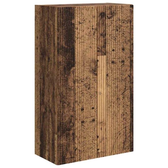 Alternative view of Dulap TV de perete Lemn Vechi 59,5 x 31 x 100 cm Lemn compozit