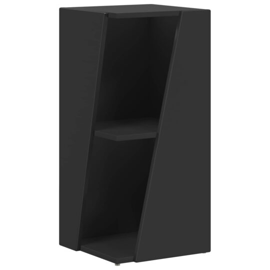 Alternative view of Raft lateral Negru 33 x 32 x 70,5 cm Lemn compozit