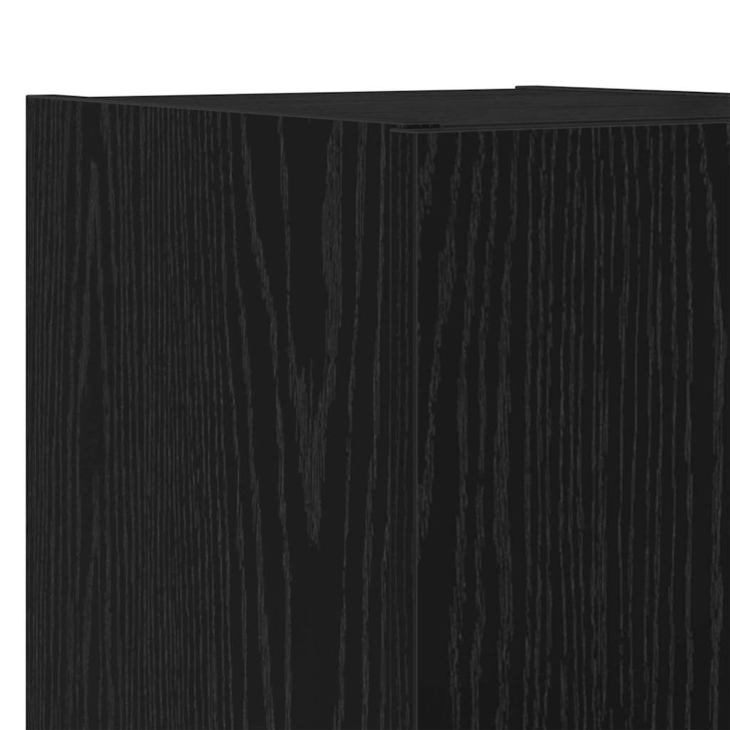 893639 12 Dulap TV de perete Stejar Negru 30,5 x 35 x 30 cm Lemn compozit Dulap TV de perete Stejar Negru 30,5 x 35 x 30 cm Lemn compozit - imagine 12