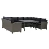 1 7 BAXTER Set mobilier terasă/grădină, colțar și masă BAXTER Set mobilier terasă/grădină, colțar și masă